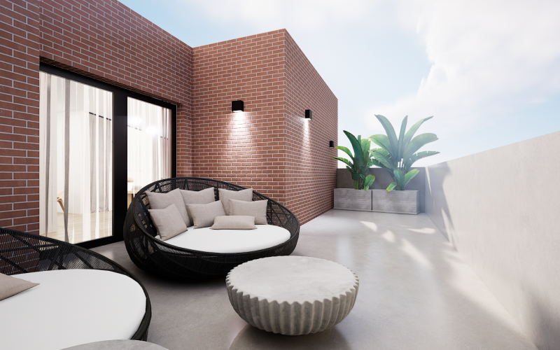 Prat Finques presenta una oportunidad única de adquirir una vivienda de obra nueva sobre plano, diseñada para quienes buscan el equilibrio perfecto entre la serenidad de una zona residencial y el dinamismo del centro. Ubicada a un paso del casco antiguo, esta propiedad es el refugio ideal para singles o parejas que valoran la amplitud y los espacios exteriores privados. Distribución Inteligente y Luminosa La vivienda destaca por una distribución funcional de 103 m² útiles interiores y, TERRAZA de 24m² complementada con excepcionales espacios al aire libre: Zona de Día: Amplio salón-comedor con cocina americana de 30 m² con salida a balcón. Zona de Descanso: Habitación principal de 13 m² exterior y una segunda habitación de 10 m² con salida a un segundo patio privado de 10 m². Baños: Un baño principal con plato de ducha de resina antideslizante y un elegante aseo de cortesia de 70m². La Joya de la Corona: En la planta superios se dispone la estància más grande de todas, una espectacular Buardilla de 38m² con salida a la terraza privada y soleada de 24 m², ideal para crear su propio oasis urbano.Calidades de Vanguardia y Sostenibilidad El edificio, de diseño contemporáneo y solo 10 viviendas, apuesta por la eficiencia energética y el máximo confort acústico y térmico: Climatización mediante energía solar. Carpintería de aluminio con rotura de puente térmico y microventilación. Acabados premium: Suelos de parquet, puertas lacadas en blanco y seguridad reforzada.Entrega prevista: Mediados de 2027. Opcional: Plaza de parking en la misma finca. Desde Pratfinques, realizamos todos los trámites de la compraventa y a la obtención de la financiación hipotecaria, liquidación de los impuestos y, inscripción registral. - El precio de venta del inmueble, no incluye impuestos ni tasas. (IVA y AJD) - La plusvalía (Impuesto sobre el Incremento de Valor de los Terrenos Urbanos) es a cargo del vendedor. - En Pratfinques, NO COBRAMOS LOS HONORARIOS AL COMPRADOR, están incluidos en el precio de venta publicado.