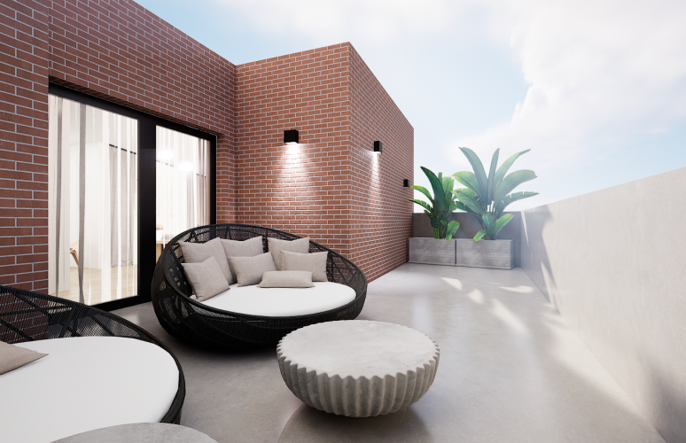 Prat Finques presenta una oportunidad única de adquirir una vivienda de obra nueva sobre plano, diseñada para quienes buscan el equilibrio perfecto entre la serenidad de una zona residencial y el dinamismo del centro. Ubicada a un paso del casco antiguo, esta propiedad es el refugio ideal para singles o parejas que valoran la amplitud y los espacios exteriores privados. Distribución Inteligente y Luminosa La vivienda destaca por una distribución funcional de&nbsp;103 m² útiles interiores y, TERRAZA de 24m² complementada con excepcionales espacios al aire libre: Zona de Día:&nbsp;Amplio salón-comedor con cocina americana de 30 m² con salida a balcón. Zona de Descanso:&nbsp;Habitación principal de 13 m² exterior y una segunda habitación de 10 m² con salida a un segundo patio privado de 10 m². Baños:&nbsp;Un baño principal con plato de ducha de resina antideslizante y un elegante aseo de cortesia de 70m². La Joya de la Corona:&nbsp;En la planta superios se dispone la estància más grande de todas, una espectacular&nbsp;Buardilla de 38m² con salida a la terraza privada y soleada de 24 m², ideal para crear su propio oasis urbano.Calidades de Vanguardia y Sostenibilidad El edificio, de diseño contemporáneo y solo 10 viviendas, apuesta por la eficiencia energética y el máximo confort acústico y térmico: Climatización mediante energía solar. Carpintería de aluminio con rotura de puente térmico y microventilación. Acabados premium: Suelos de parquet, puertas lacadas en blanco y seguridad reforzada.Entrega prevista:&nbsp;Mediados de 2027. Opcional:&nbsp;Plaza de parking en la misma finca. Desde Pratfinques, realizamos todos los trámites de la compraventa y a la obtención de la financiación hipotecaria, liquidación de los impuestos y, inscripción registral. -&nbsp;&nbsp;&nbsp;&nbsp;&nbsp;&nbsp;&nbsp;&nbsp;&nbsp;&nbsp;&nbsp;&nbsp;&nbsp; El precio de venta del inmueble, no incluye impuestos ni tasas. (IVA y AJD) -&nbsp;&nbsp;&nbsp;&nbsp;&nbsp;&nbsp;&nbsp;&nbsp;&nbsp;&nbsp;&nbsp;&nbsp;&nbsp; La plusvalía (Impuesto sobre el Incremento de Valor de los Terrenos Urbanos) es a cargo del vendedor. -&nbsp;&nbsp;&nbsp;&nbsp;&nbsp;&nbsp; En Pratfinques, NO COBRAMOS LOS HONORARIOS AL COMPRADOR, están incluidos en el precio de venta publicado.